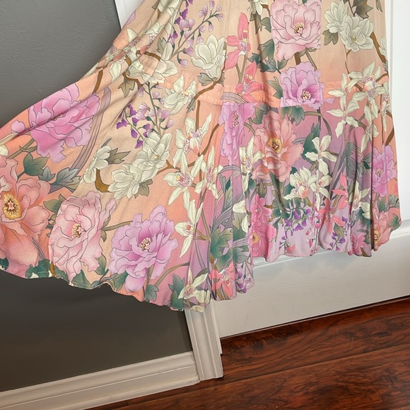 Spell & The Gypsy lily maxi wrap dress - Picture 4 of 6